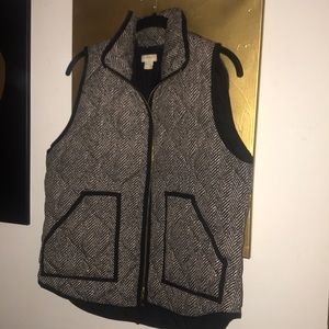J Crew Quilted Puffer Vest